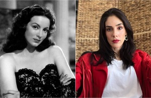 Así se ve Sandra Echeverría como María Félix en su biopic (Foto: Instagra)