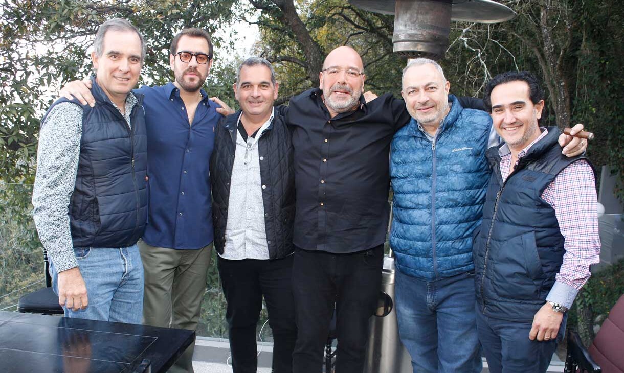 Jesús Dillon, Luis Felipe  Herrera, Rolando Zablah, Marcial Herrera, Nazario Assad y Ricardo Garza