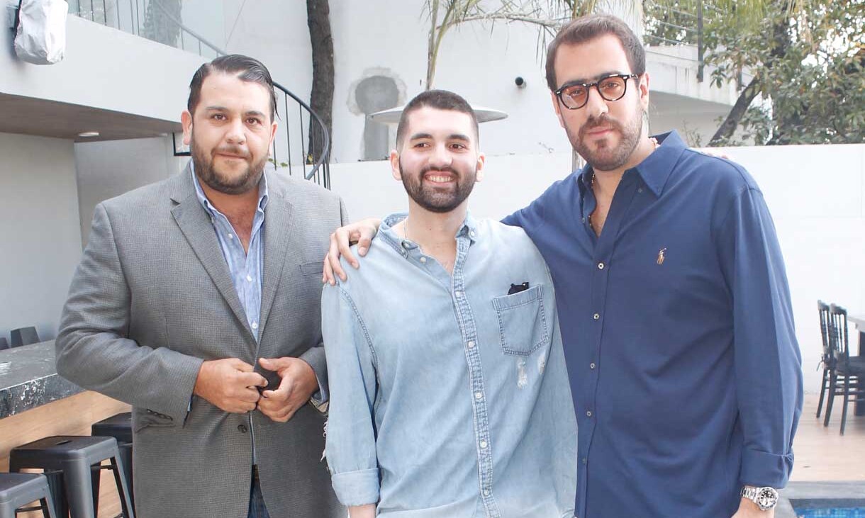 José María Sáenz, Guillermo Melo y Luis Felipe Herrera