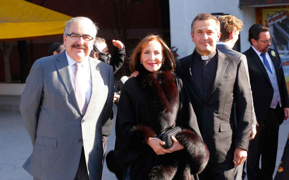 Benjamín Clariond, Lourdes Domene de Clariond y Benjamín Clariond
