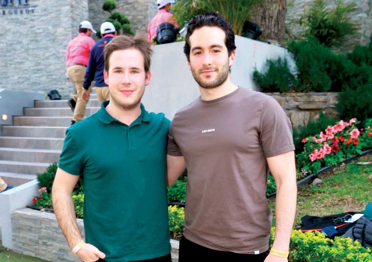 Eduardo Elizondo y Alberto Santos