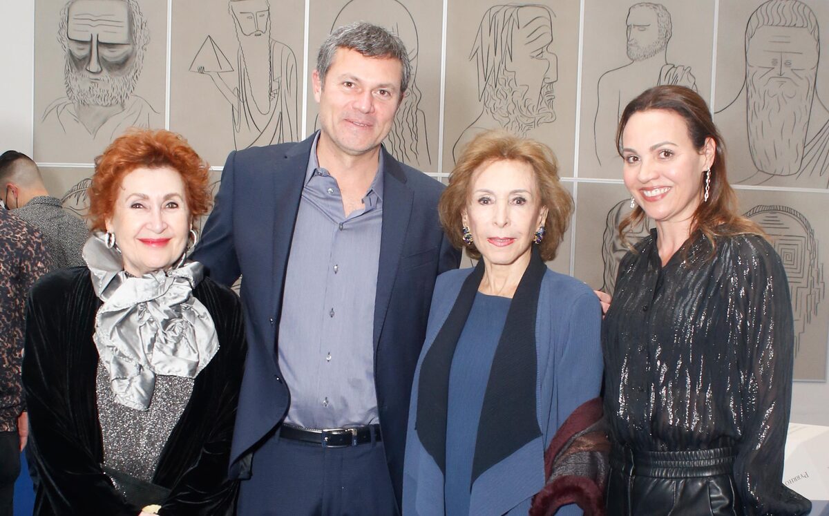 Emma Molina, Brandon Milmo, Yolanda Santos y Catalina Macías de Milmo. Fotos: Antonio Mireles