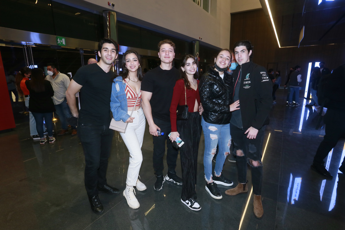 José Luis Chávez, Vivianne Kuri, Ricardo Safi, Carolina Sauvignon, Daniela García y Eugenio Villarreal