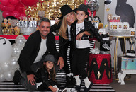 Juan Pablo Barajas, Gaby Castillo, Juliana Barajas y Pablo Barajas