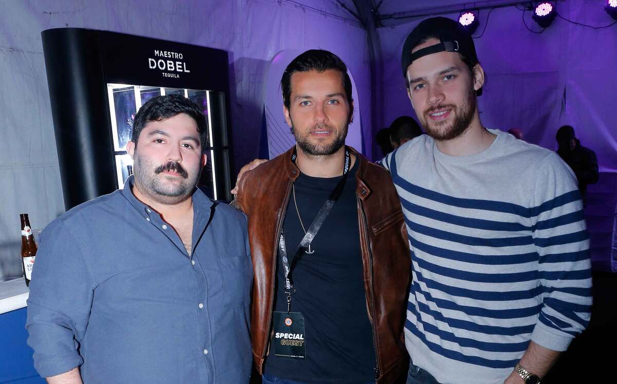 Luis Villafranca, Diego Guzmán y Daniel Tejada