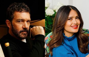 Salma Hayek se une a Antonio Banderas en la nueva película del Gato con Botas.