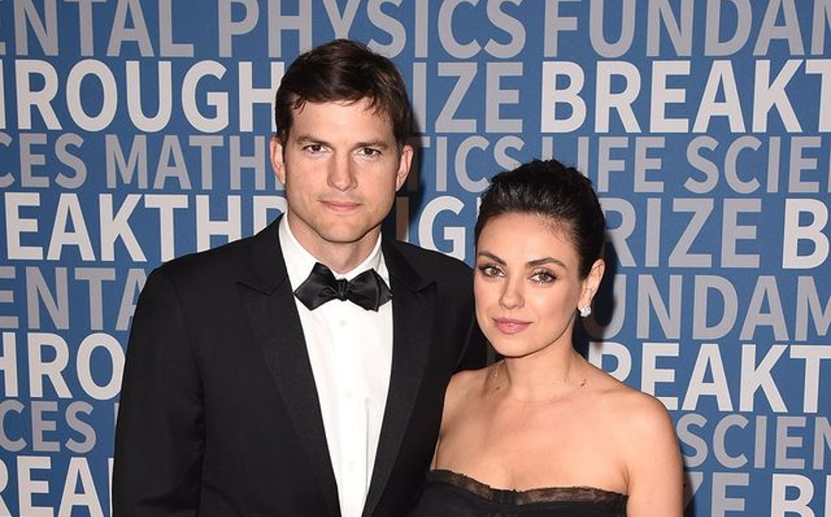 Mila Kunis y Ashton Kutcher. (Foto: Instagram).