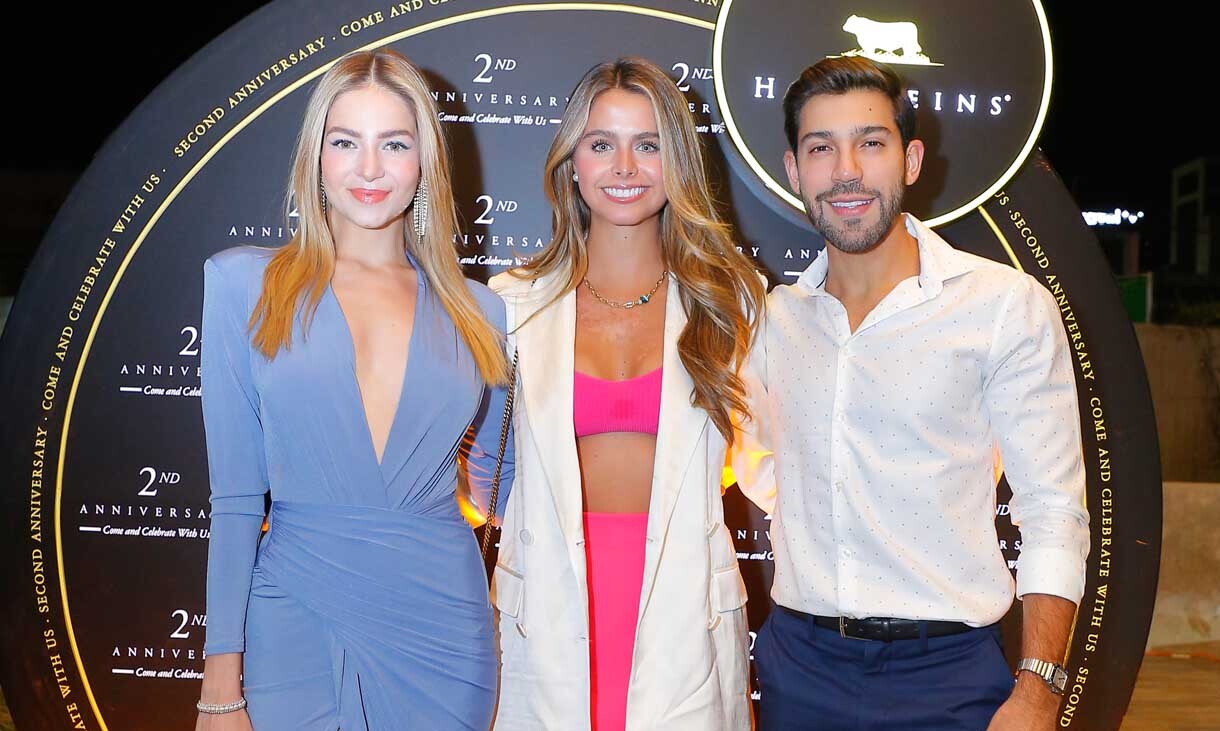 Mallory Caballero, Regina Peredo y Joel Barrera