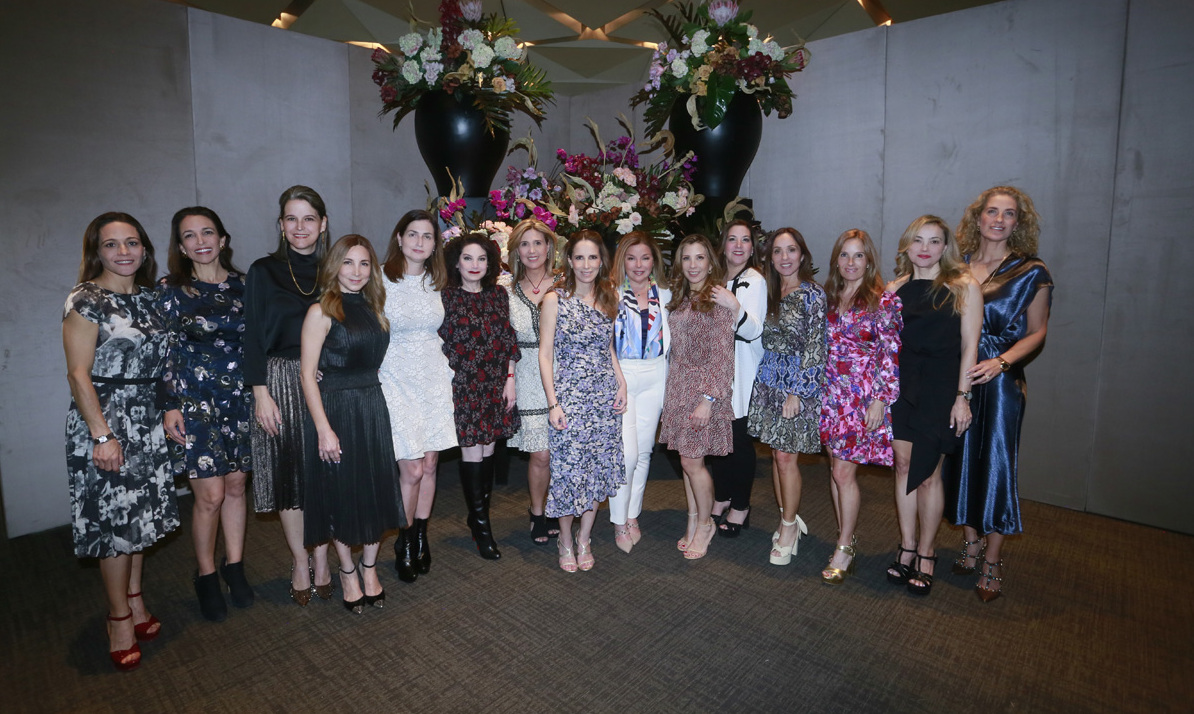 Adriana Villaseñor de Gracia, Marcela Villaseñor de Yarte, Martha Meléndez de Treviño, Claudia Reyes, Malú de Rodríguez,  Lupita Treviño de Albuerne,