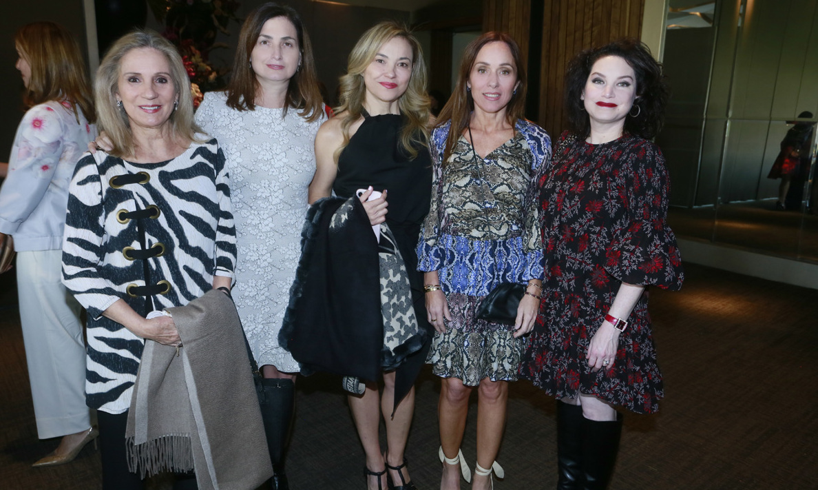 Alicia Miguel de Rangel, Malú Baez de Rodríguez, Beatriz González de Bortoni, Paty Domínguez de Benítez y Lupita Treviño de Albuerne