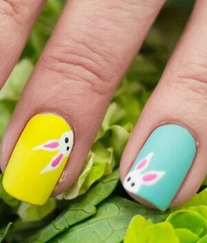 Diseños uñas de pascua