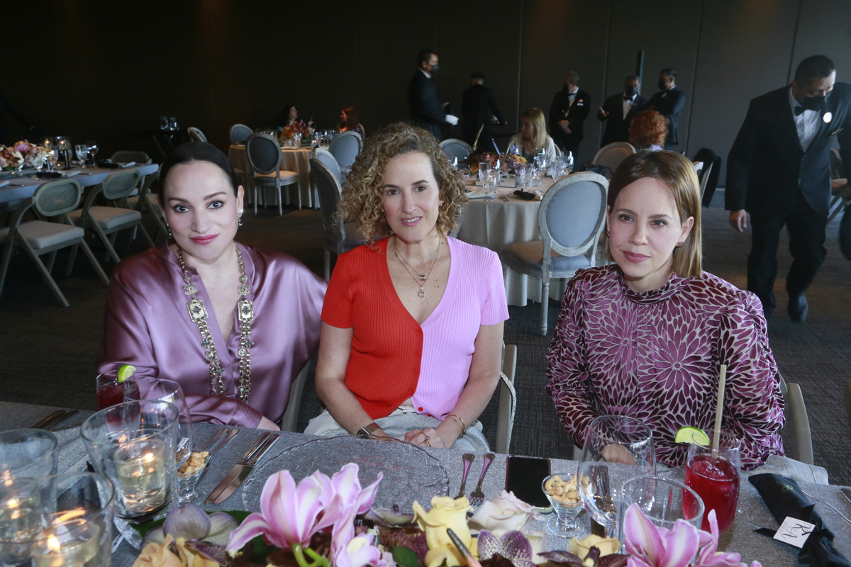 Fernanda Calderón de González, Paloma Tijerina de Lobeira y Karla Schwarz