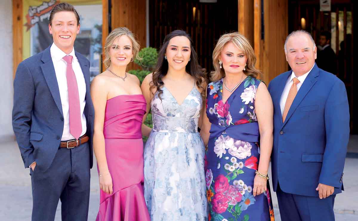 José Ignacio Lacayo, Ana Cristina Benavides, María José González, Ana Cristina Tostado y Héctor Benavides / Fotos: Daniel Saldívar