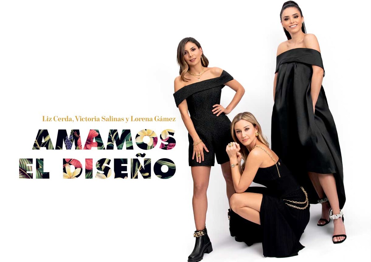 Liz Cerda, Victoria Salinas y Lorena Gámez