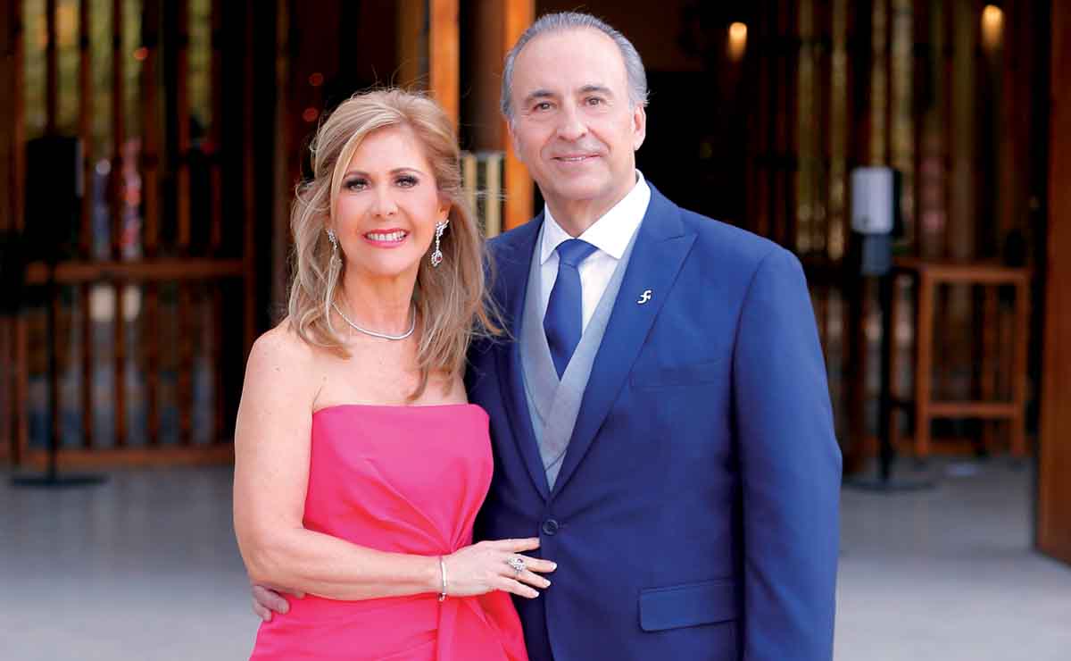 Papás de la novia. Jorge Aldape y Ana Ritz de Aldape / Fotos: Daniel Saldívar