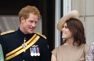 Así es la relación del Príncipe Harry y la Princesa Eugenia (Foto: Getty Images)
