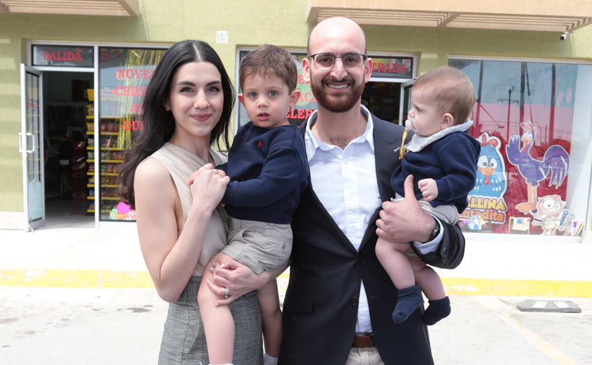 Sofía, Omar, Santiago y Pablo