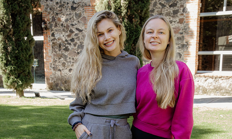 Daria Alexa del Castillo y Daria Skliarenko