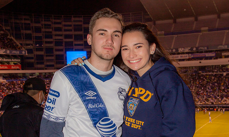 Emilio Vargas y Claudia Pandal