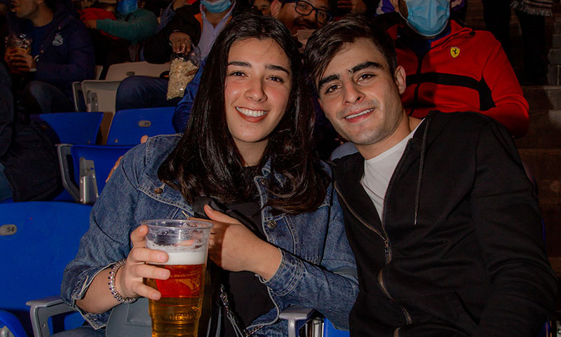 Deyra Herrera  y Miguel Viveros
