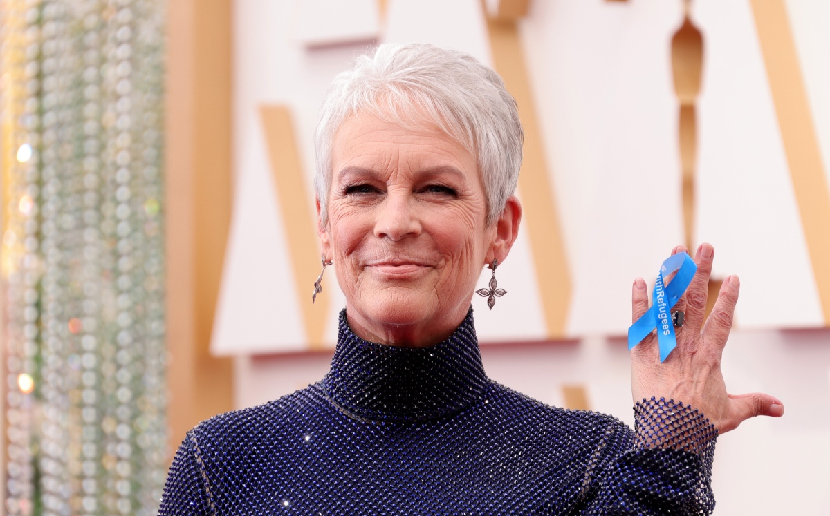 ¿Por qué los famosos llevan un listón azul en los Premios Oscar 2022? (Foto: Getty Images)