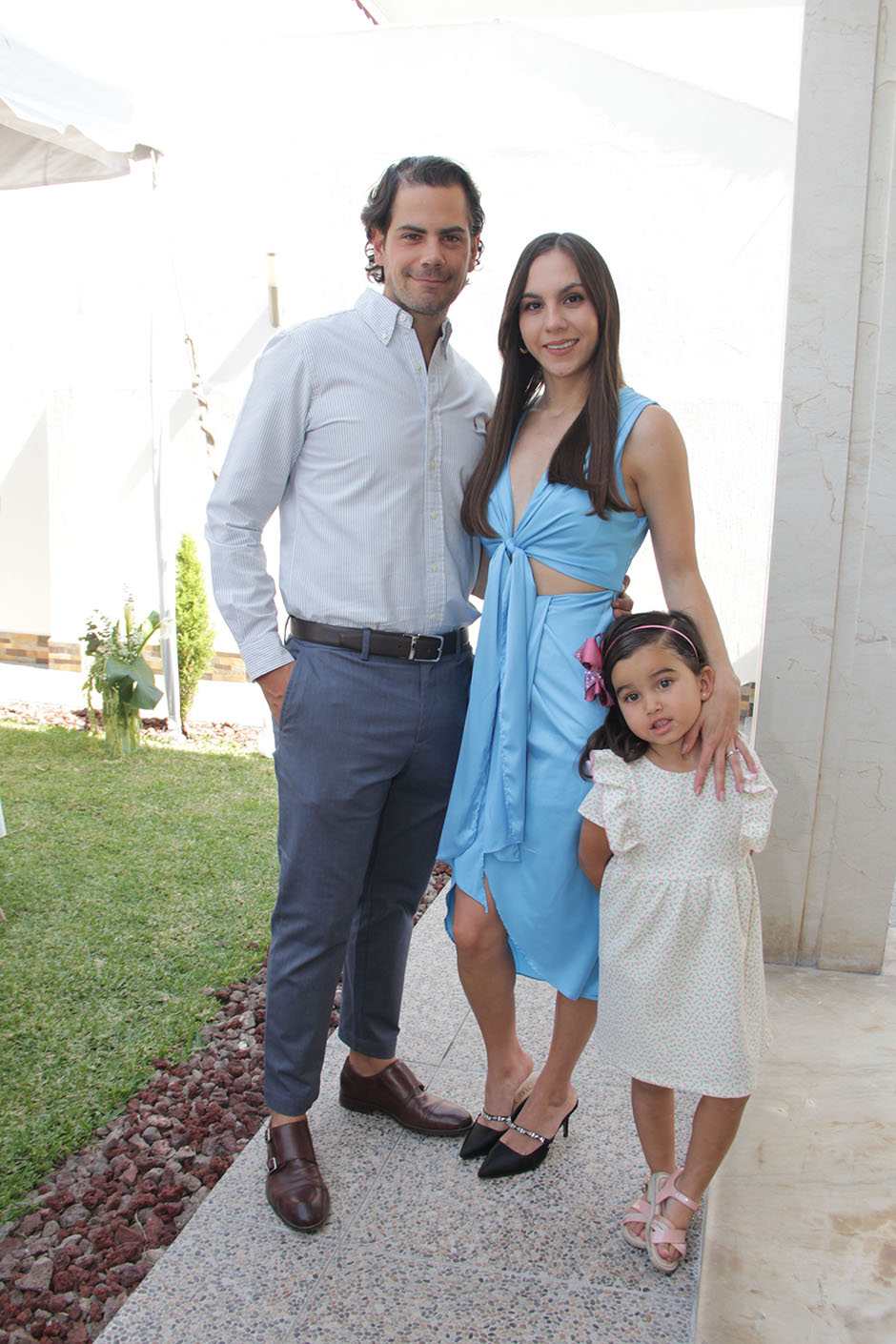 Fernando Navarrete, Marce Gómez Barba y Tessa Navarrete