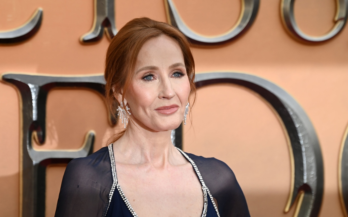 JK Rowling regresa a la alfombra roja con vestido de impacto (Foto: Getty Images)
