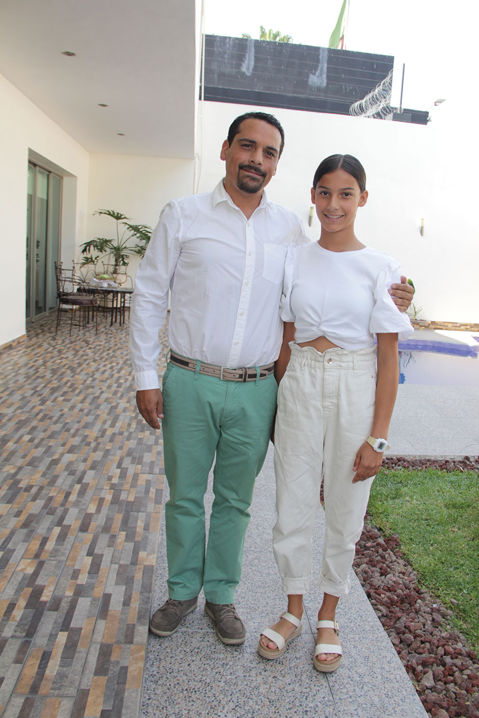 Ricardo Núñez y Maya Núñez.