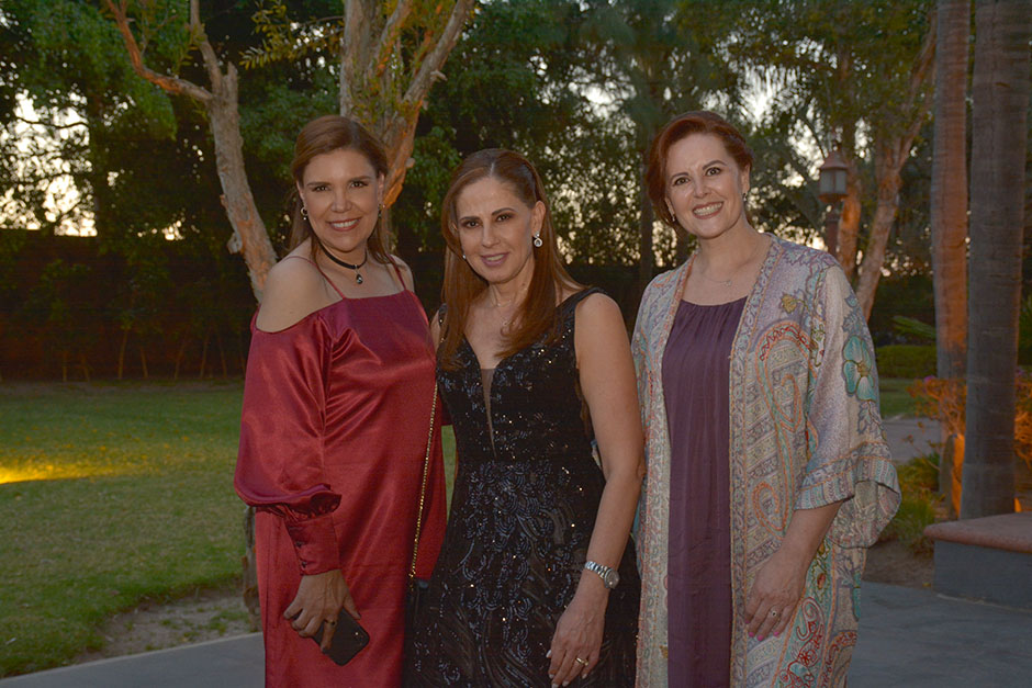 Rosario del Moral, Maricarmen Baruqui y Mónica Bracamontes
