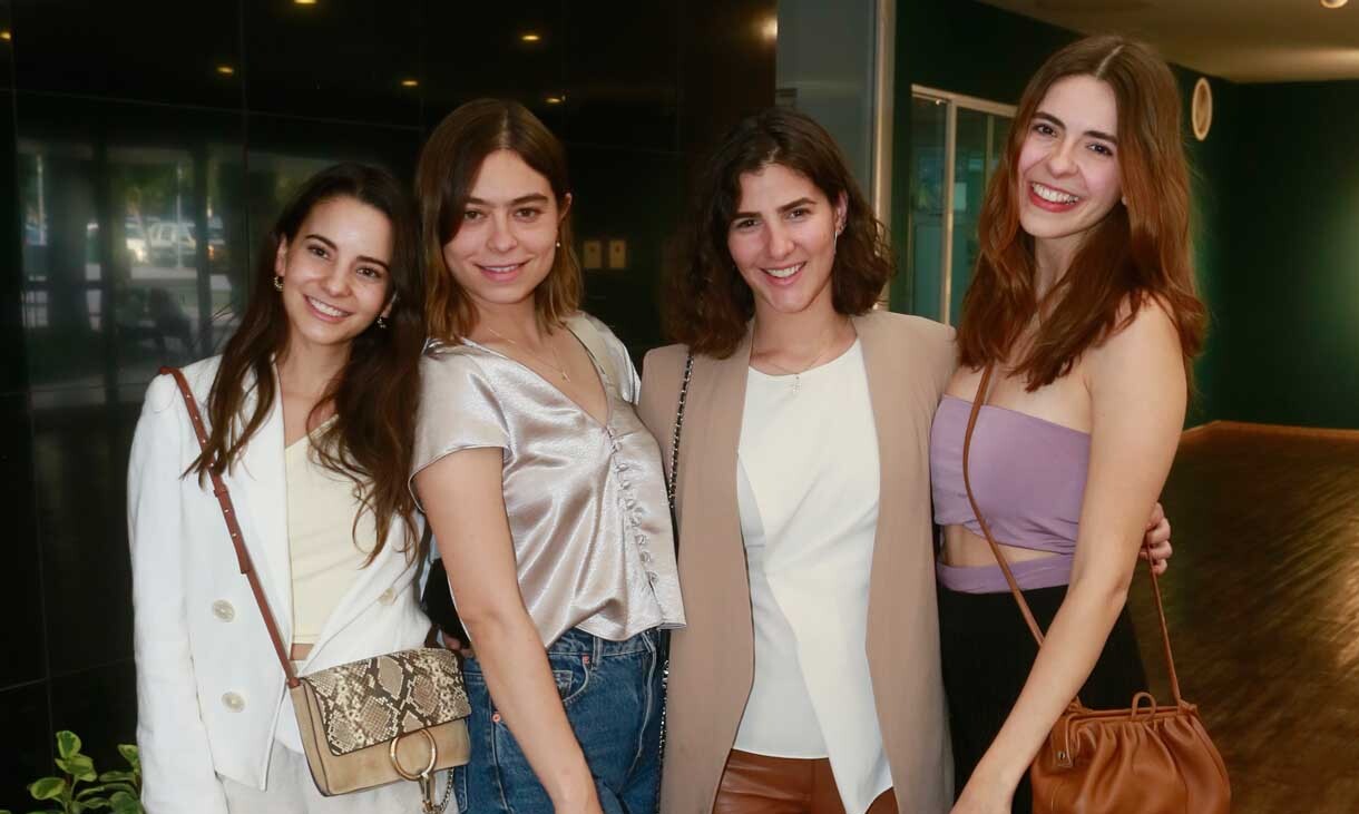 Reegina Gómez, Fabiola Almeida, Marian Muñoz y Mariene Amione