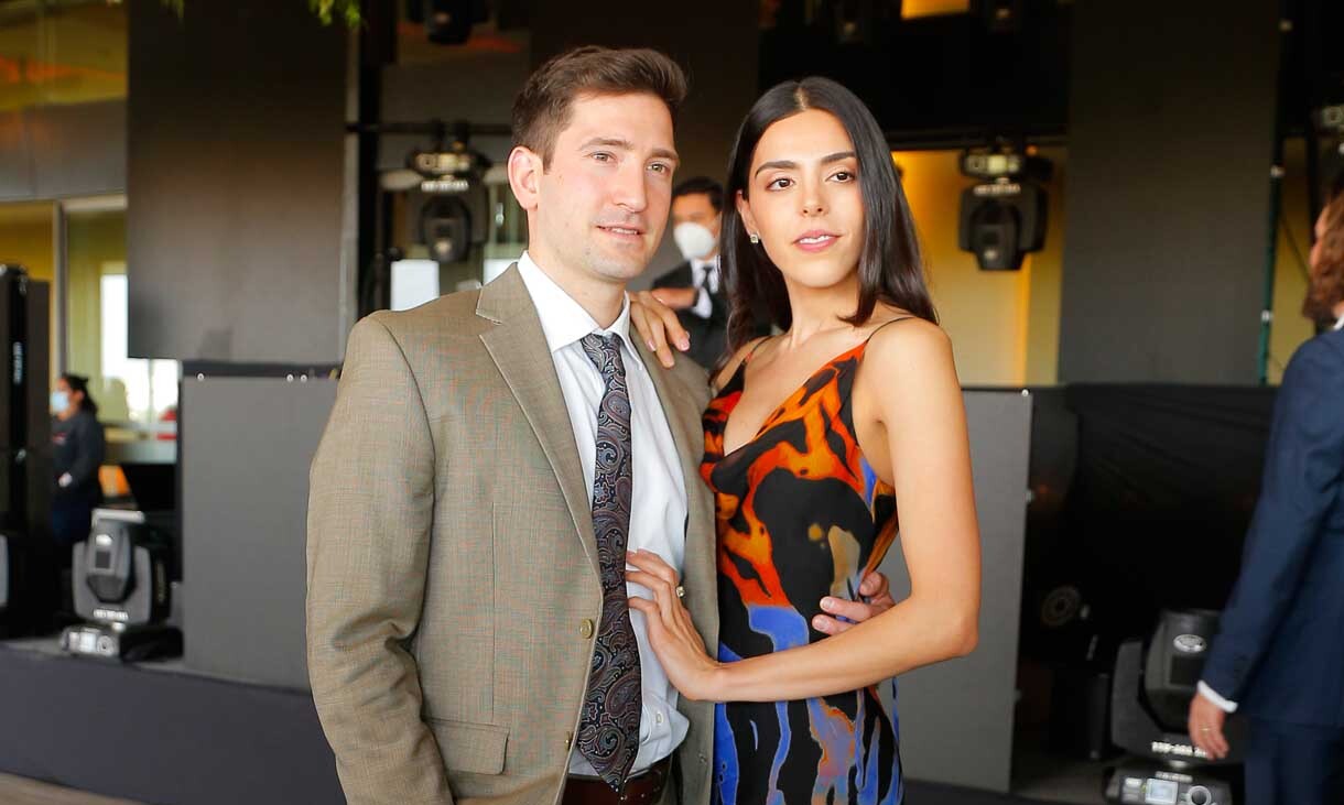 Fabrizio Vonnacher y Alicia Canales