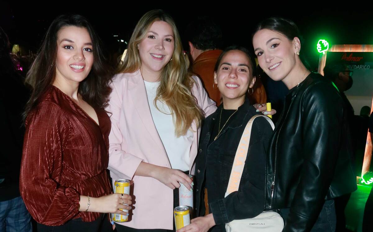 Analú Minila, Cordelia Villarreal, Daniela Becerra y Mariana Bueno. Fotos: Omar Valdez