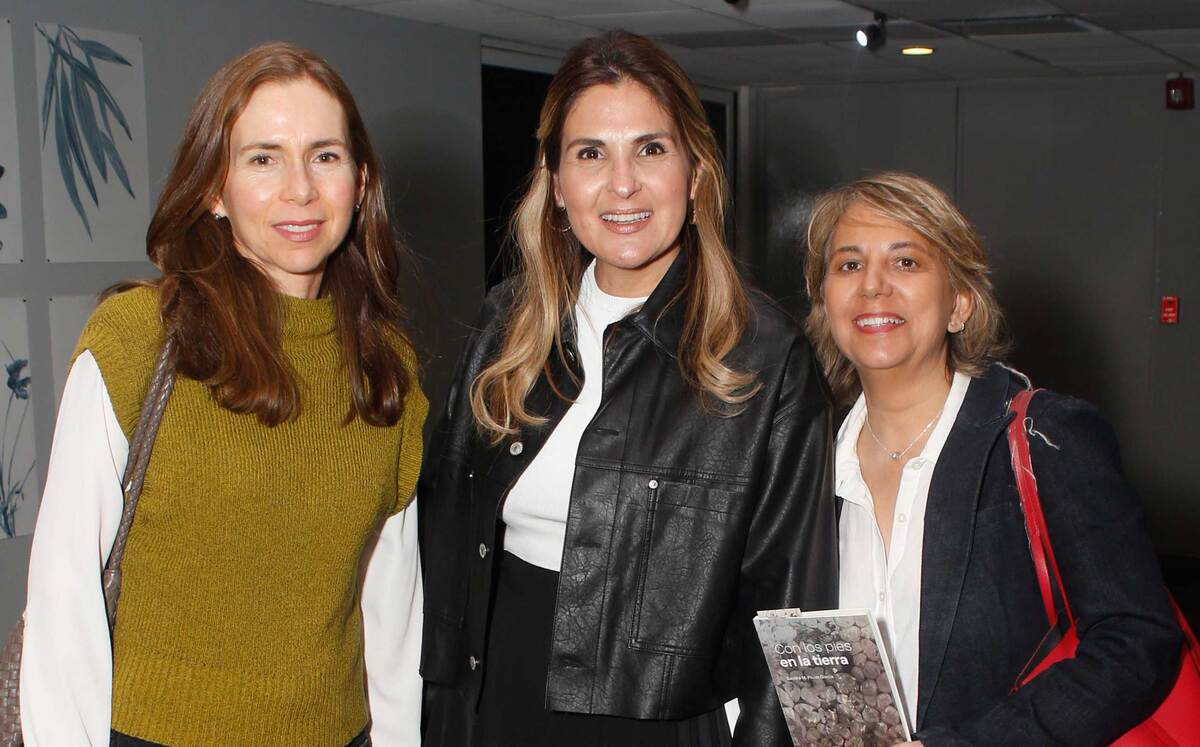 Claudia Treviño, Vero Cárdenas de Quintana y Rebeca Garza