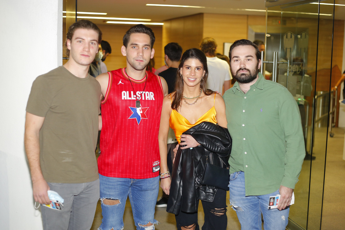 David Quintanilla, Marcelo Bremer, maría José Reyes y Rodrigo Peña
