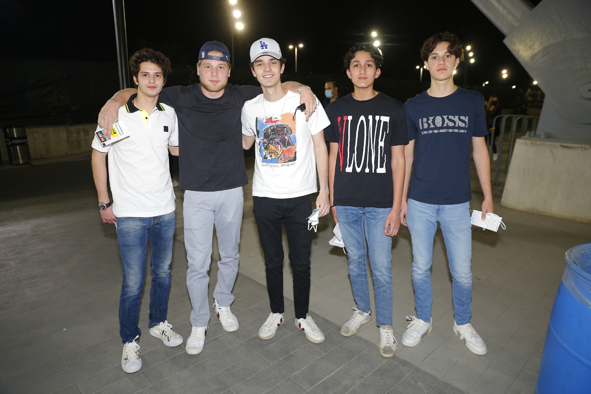 Gabriel Doddoli, Daniel Guzmán, Fernando Andonie, Eugenio Andonie y Federico Lozano