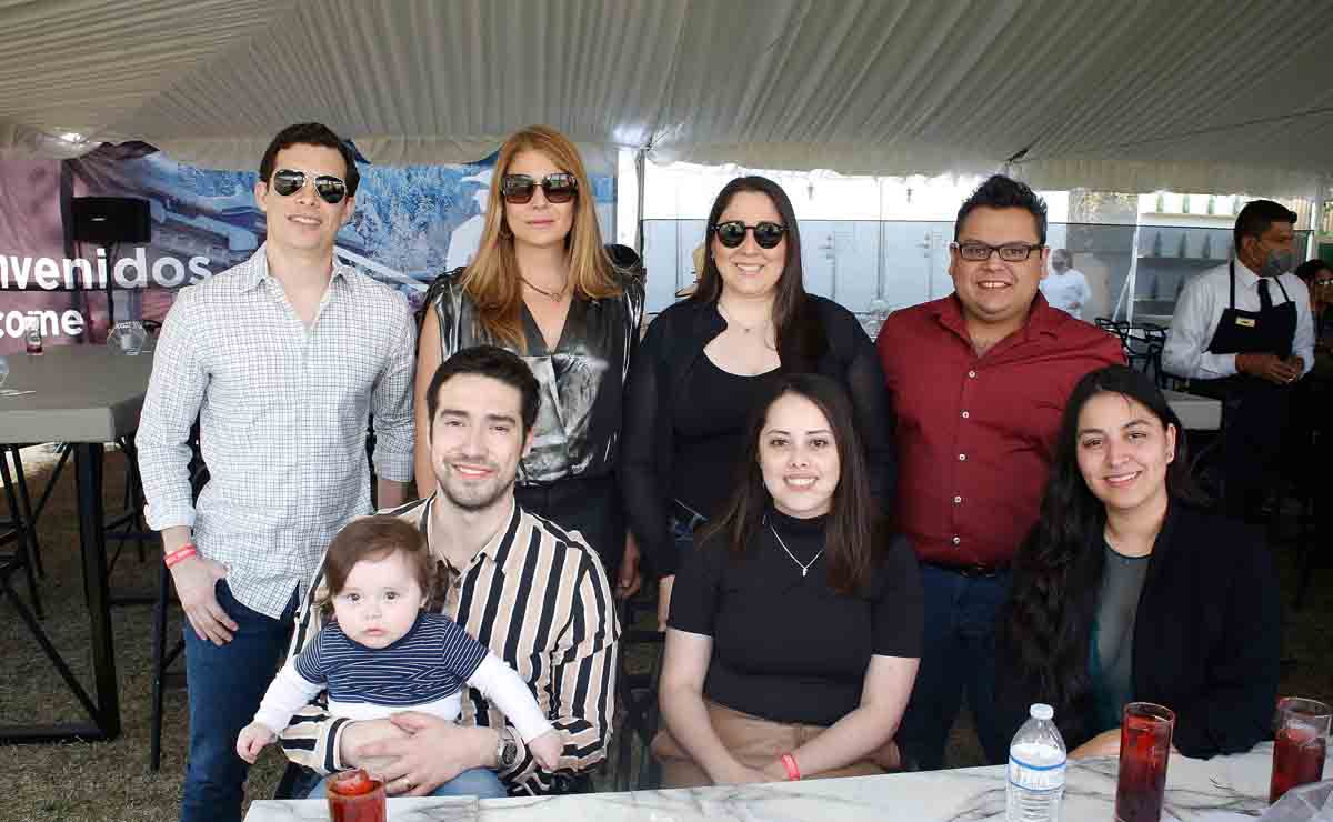 Jorge Alvarez, Elvia Tapia, Alejandra Garza, Patricio Valades, Roel Faddei, Christian Roel, Jelissa Natera y Alejandra Ochoa / Fotos: Antonio Mireles