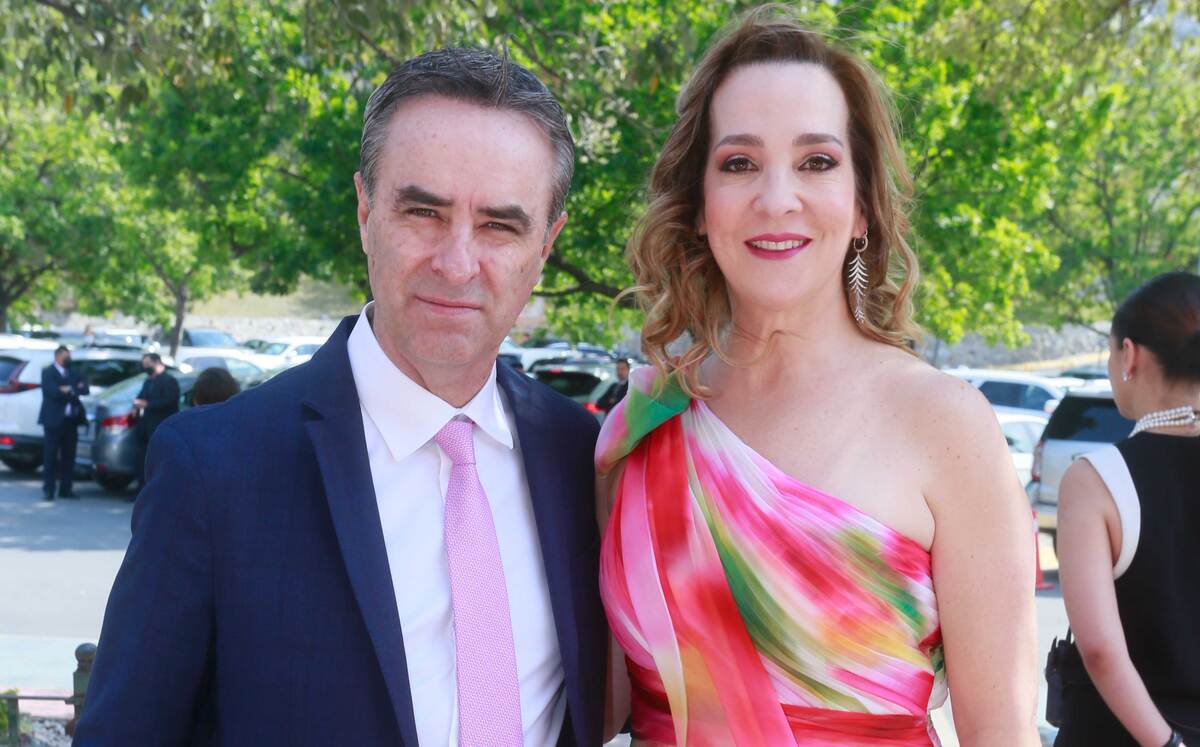 Luis Miguel Salvador y María Isabel Garza