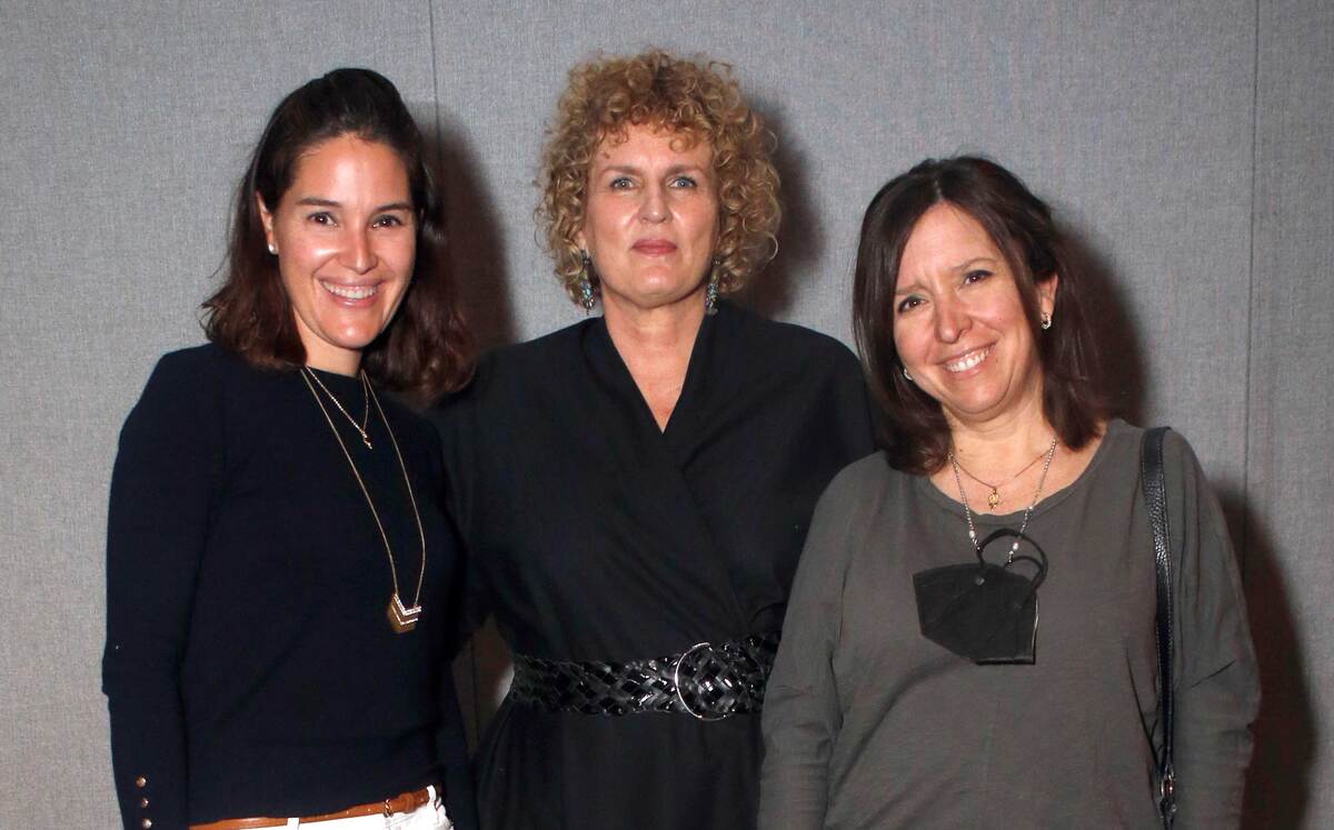 María Enríquez, Ines Sáenz y Leonor Del Bosque