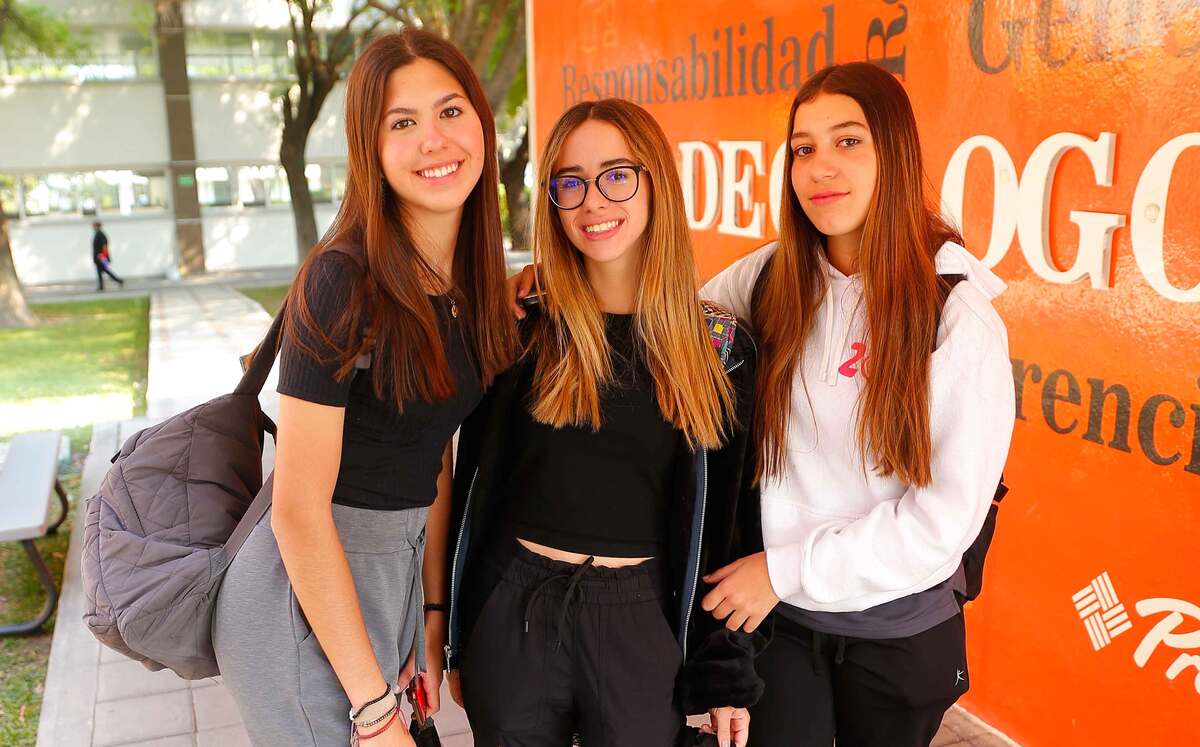 Mariana de la Garza, Maria José Mateo y Roberta Dávila