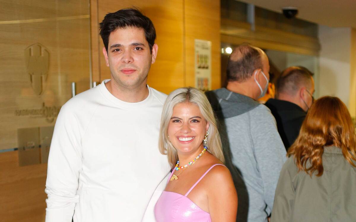Pato y Valeria Serna