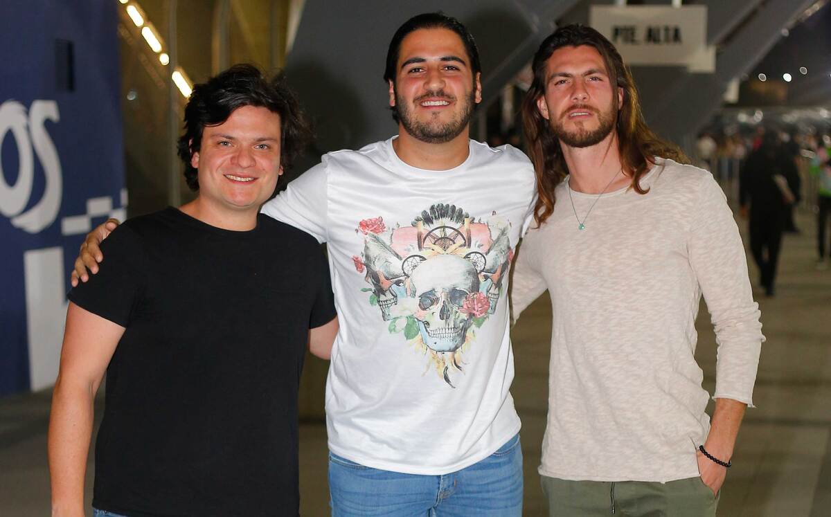 Rodrigo Durán, Ricardo Vidal y Manuel Ramírez