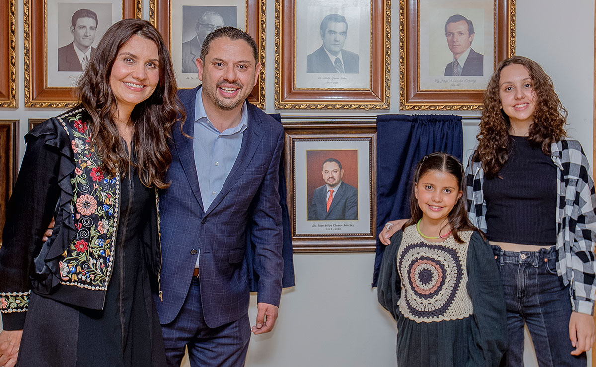 Jimena Iracheta, Juan Chemor, Ana Chemor y Valentina Chemor