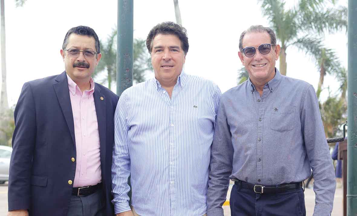 Raúl Villarreal, Jesús Altamirano y Aníbal Delsol / Fotos: Dennis Hernández