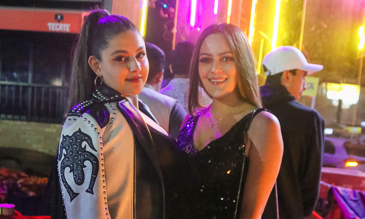 Daniela Riquelme y Melissa Ramírez