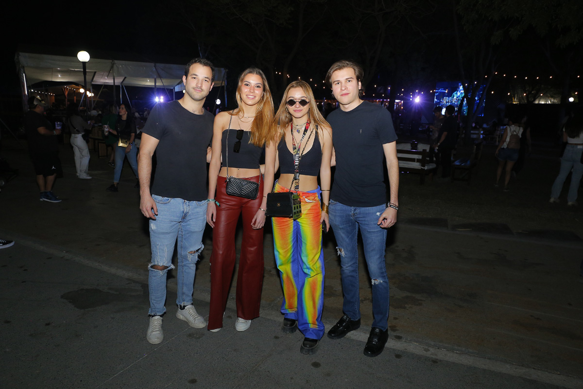 Daniel Ancira, Hannah Martínez, Roby Muñoz y Patricio Núñez