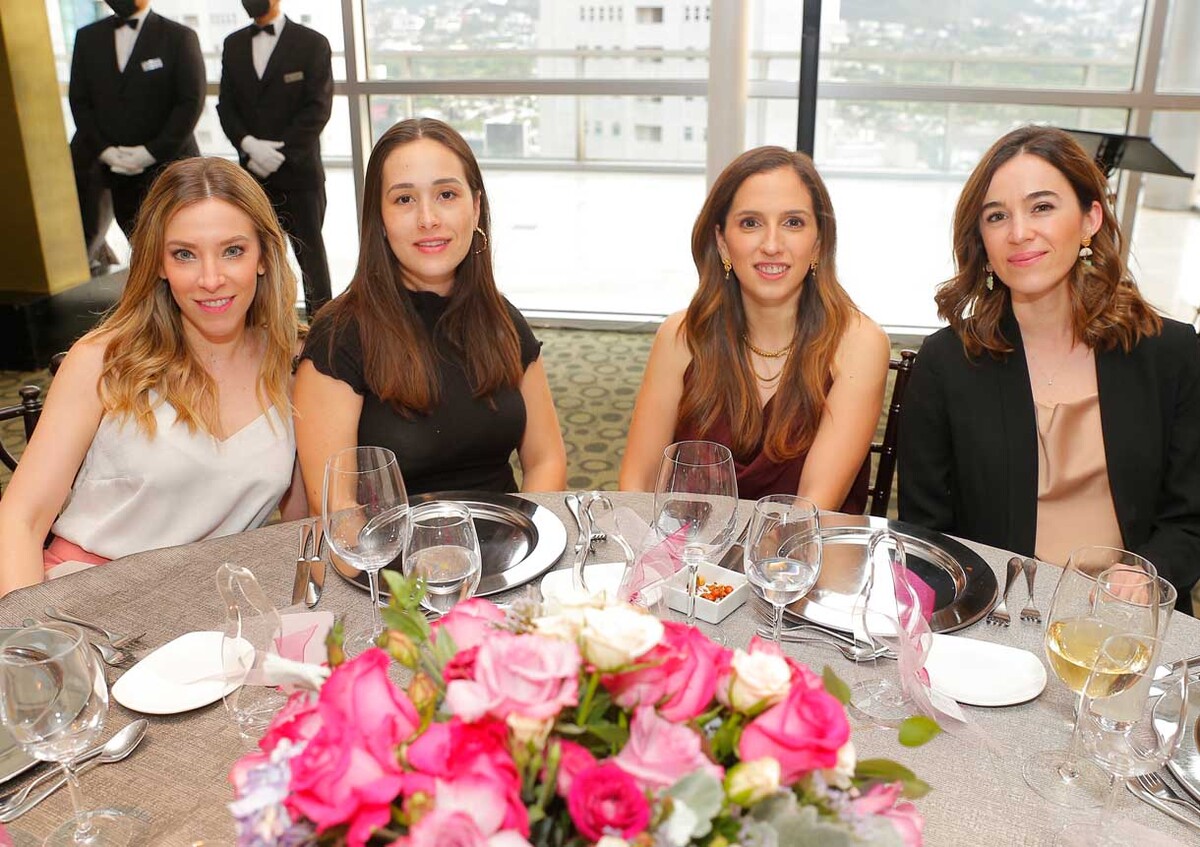 Elsa Cantú, Andrea Decrescenzo, Sandra Argüelles y Marilú Valtierra