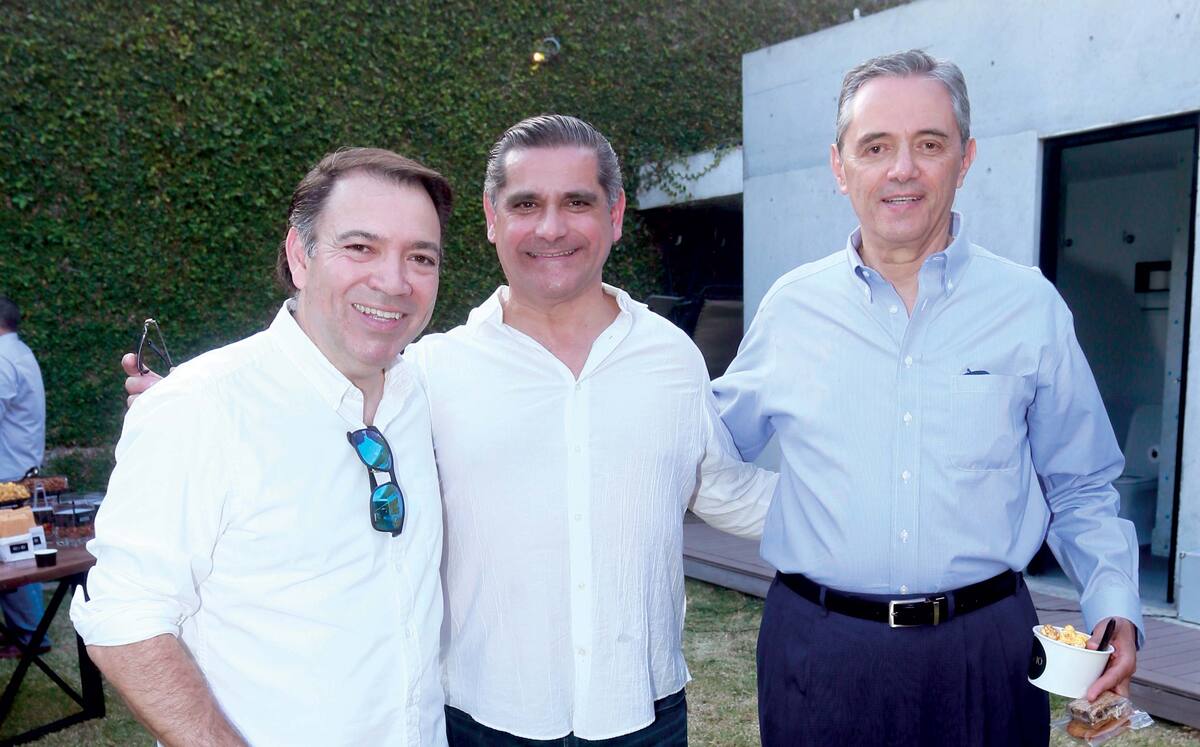 Felipe Llaguno, Armando Valenzuela y Fernando Chavira