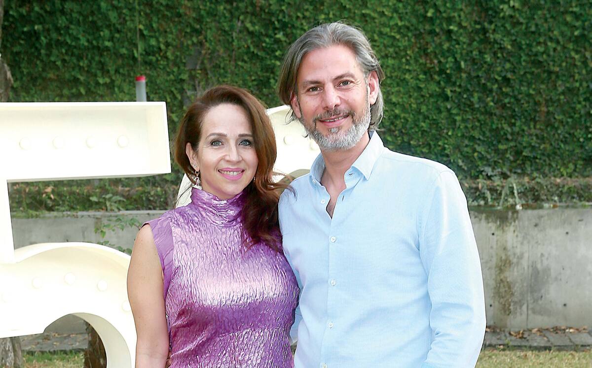 Gabriela Elizondo de García Iza y Federico García Iza. Fotos: Omar Valdez