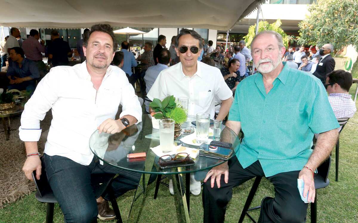 Jaime Landeros, Juan Castro y Alejandro Reiters