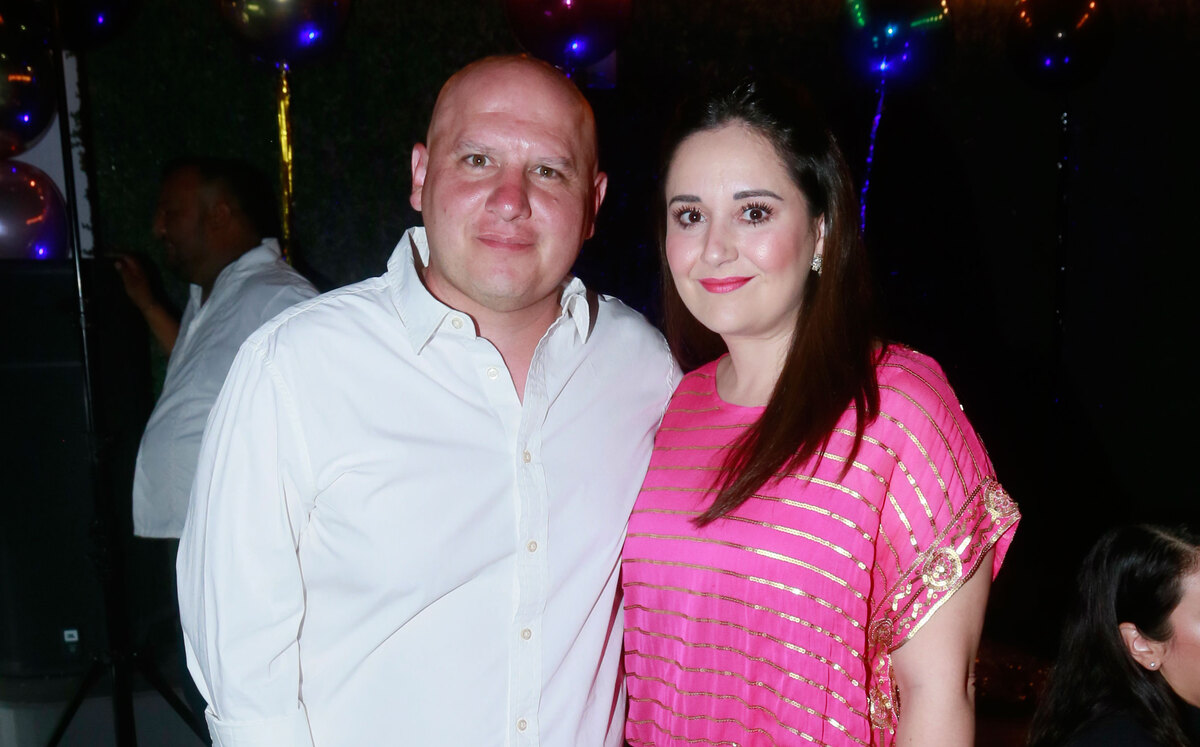 Marcelo Galván y Perla Villarreal